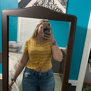 SOLD Twisted Crop Top